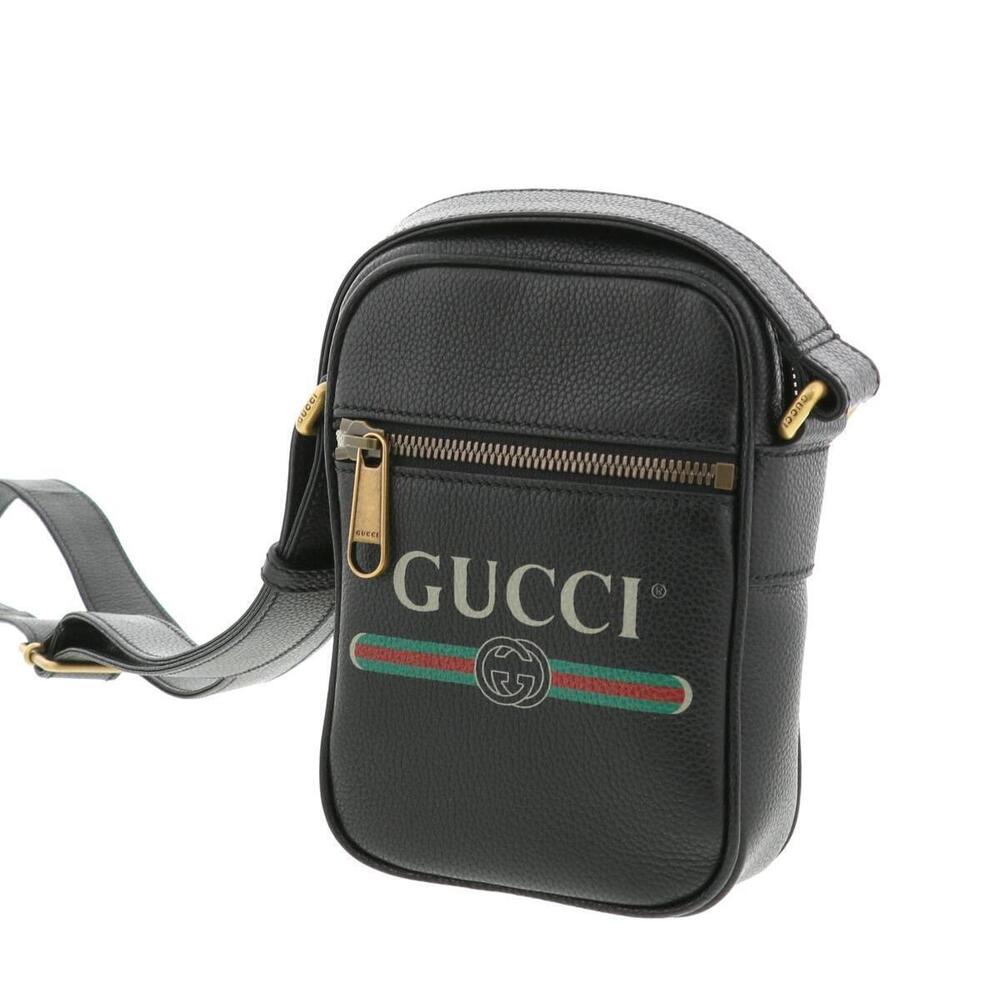 GUCCI Shoulder Bag Messenger Black - Picture 2 of 6